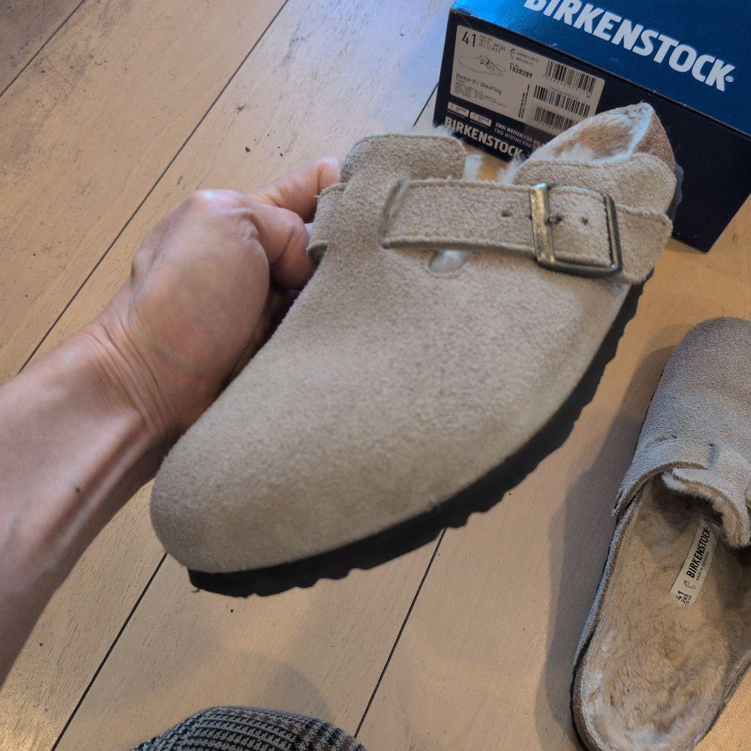 BIRKENSTOCK Boston VL サボサンダル 41 (26.5)