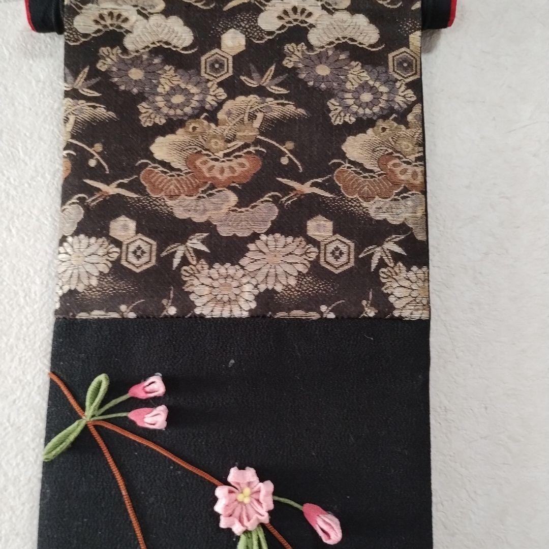 すがいとのお雛様のタペストリー・押し絵・古布・縮緬細工・ハンドメイド