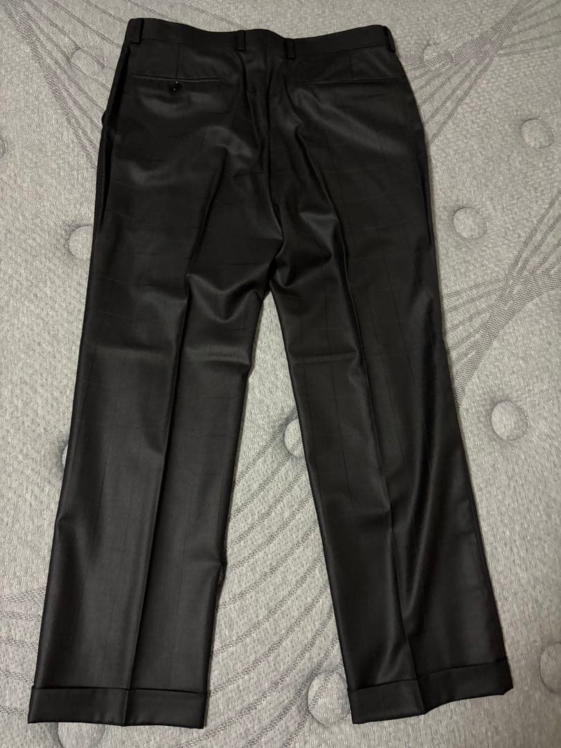 【新品】スリーピース　セットアップ　ブラックシャドウブロックチェック　AB5