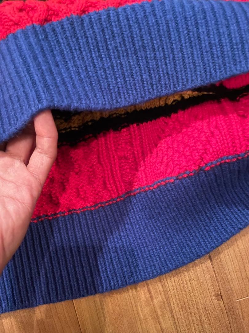 タイソンAW22 未使用 ポロ バイ ラルフローレン アルパカ混 XL