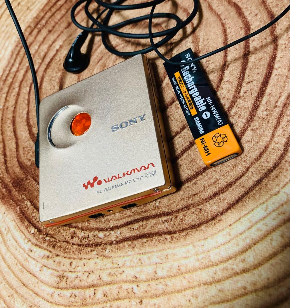 SONY MZ-E707 MDウォークマン MDプレイヤー