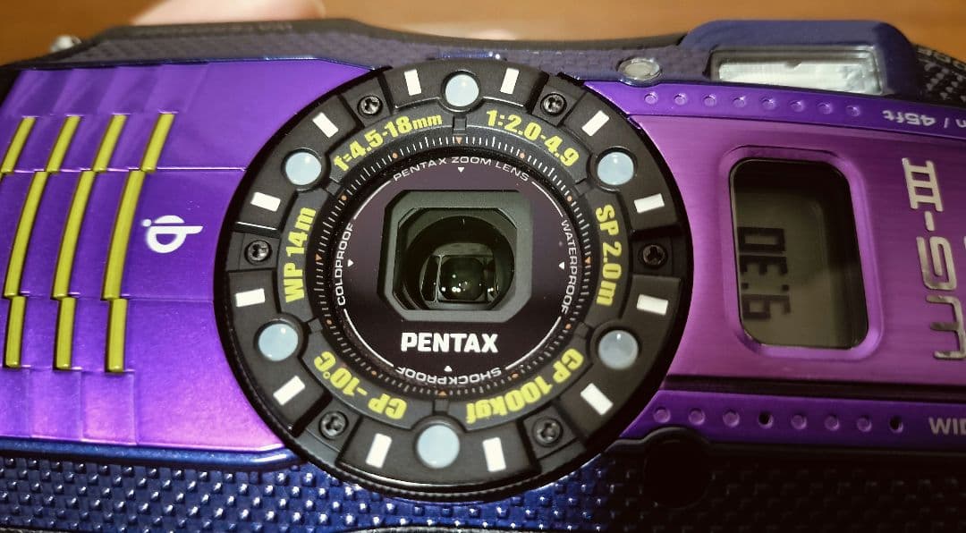 PENTAX WG-3 GPS パープル