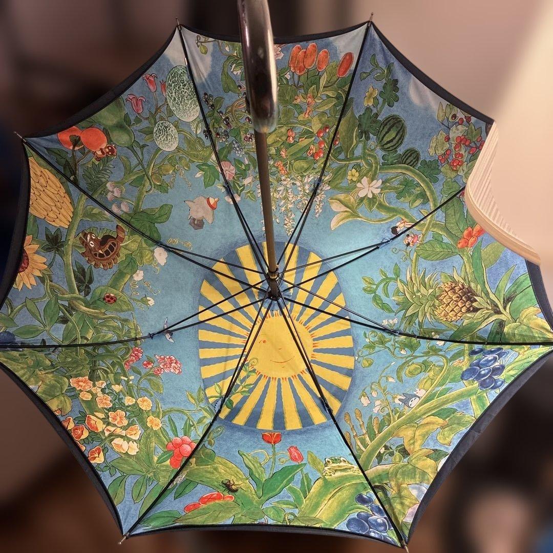 最終値下げ　美品　ジブリ美術館 限定 フレスコ 傘　正規品　となりのトトロ