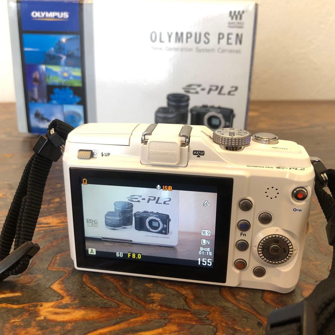 【美品】OLYMPUS E-PL2 ダブルズームキット