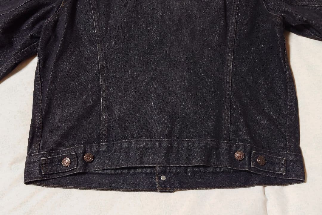 極美品　80s USA製 先染めブラック　リーバイス　70506 44R