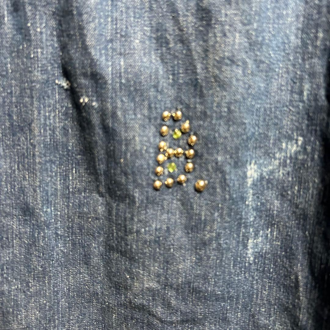 USミリタリー第二次大戦WWII 40’s デニムランドリーバッグ