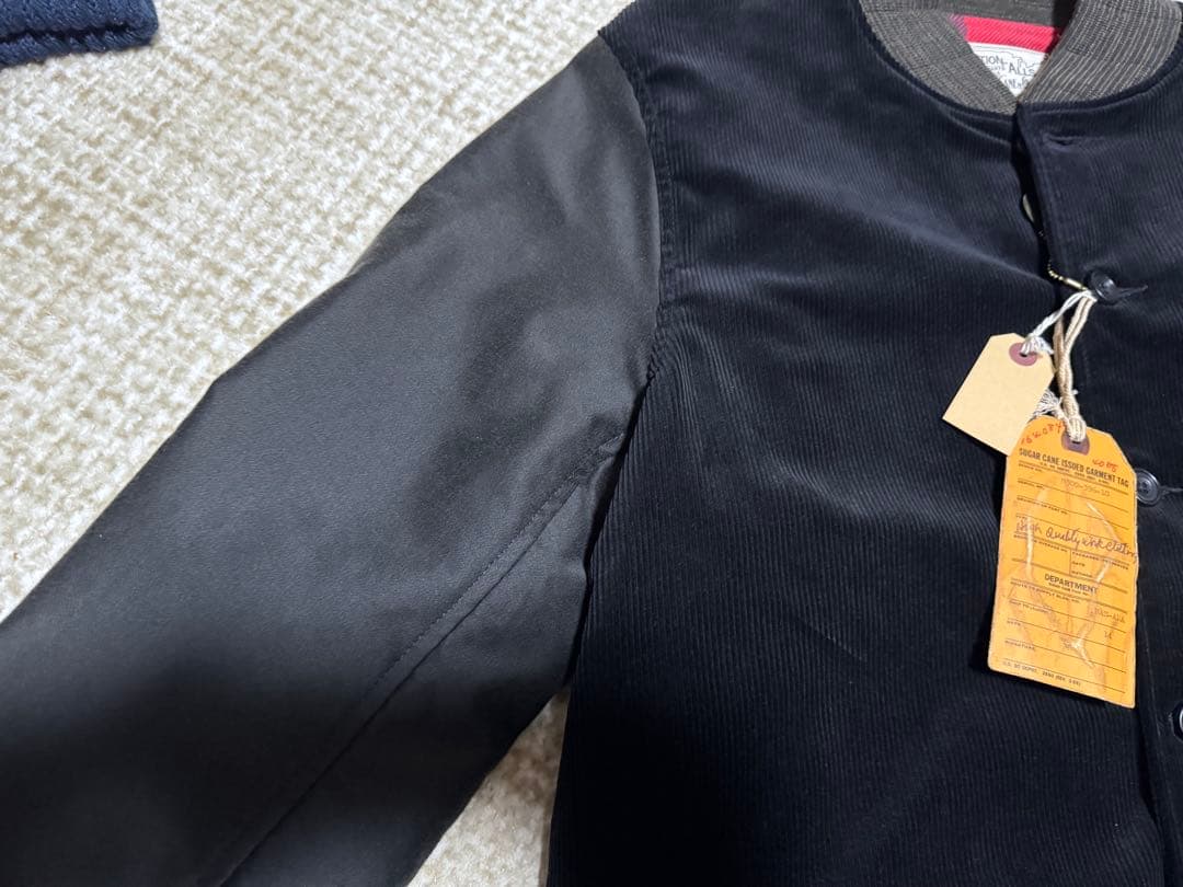 シュガーケーン / コーデュロイ &モールスキン/コンビジャケットsize40