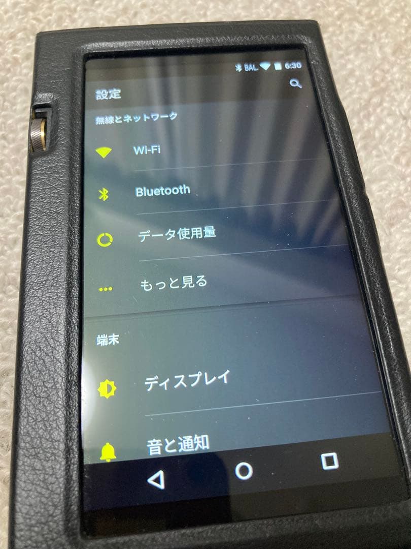 ONKYO DP-X1Aハイレゾデジタルオーディオプレーヤー ブラック