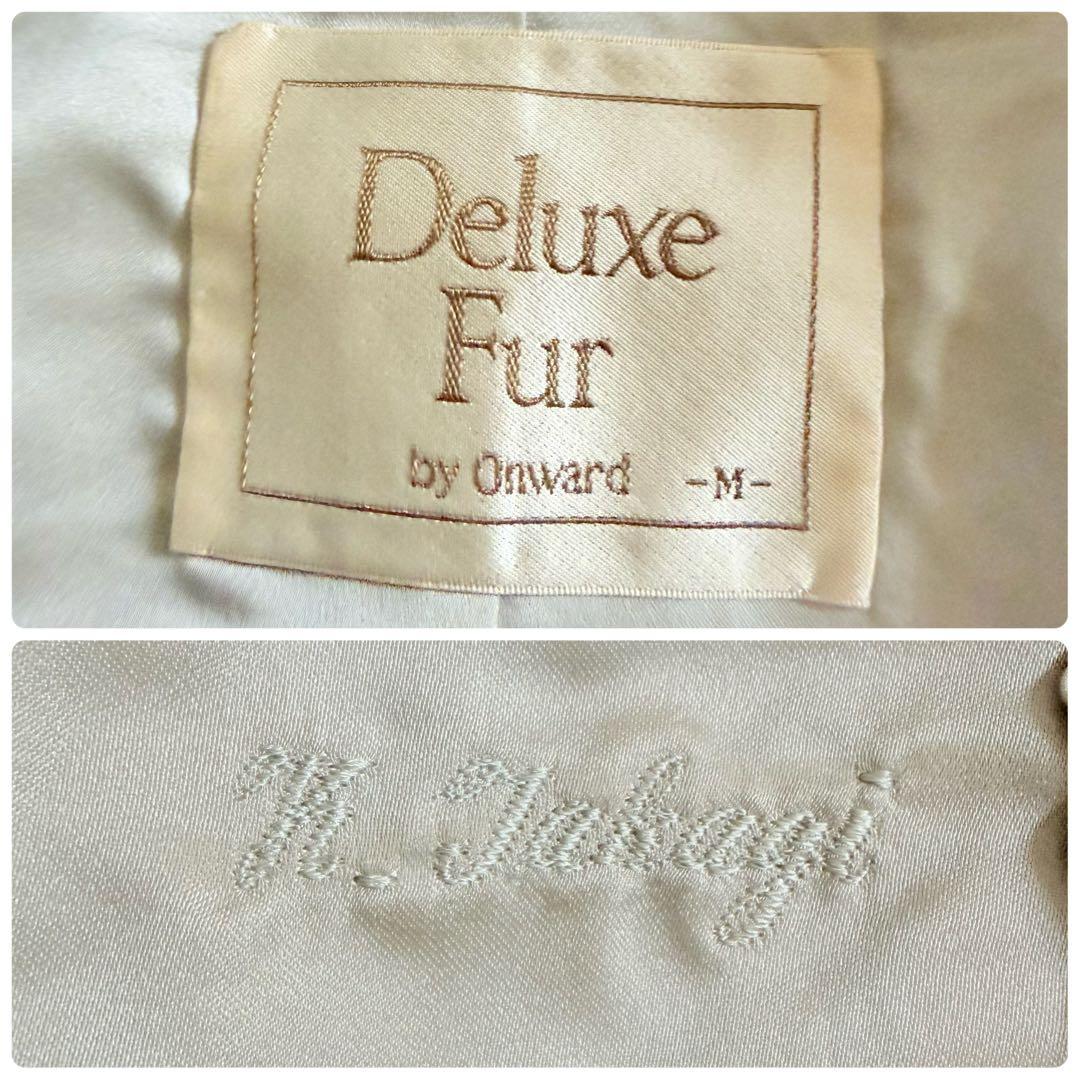 人気デザイン★サファイアミンク クロップド ファーコート 毛皮 横段