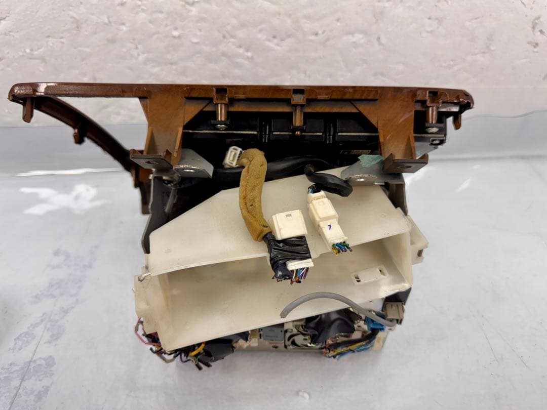 エルグランド E51 NE51 後期ナビ オーディオスイッチ ウッドパネル