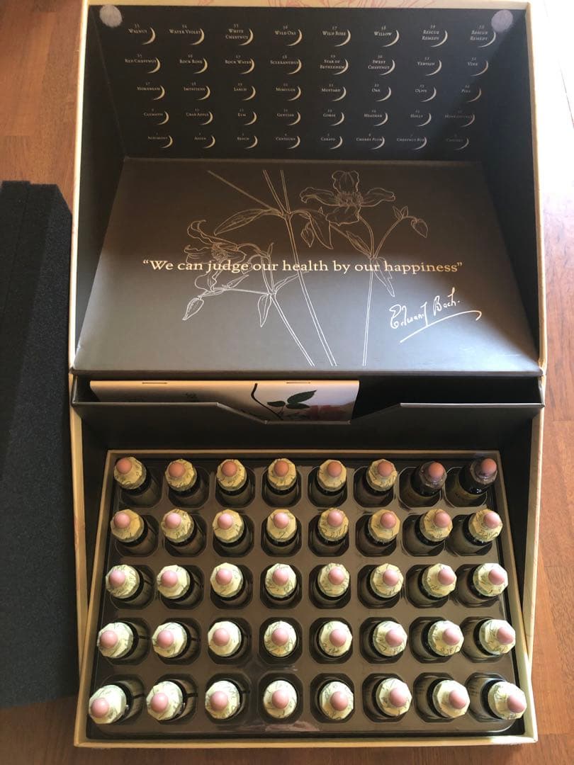 野*洋様 40本バッチフラワーレメディボックス+関連本5冊セット