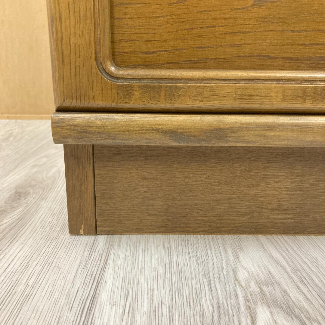 【カリモク】４段チェスト　タンス　引き出し サイドチェスト