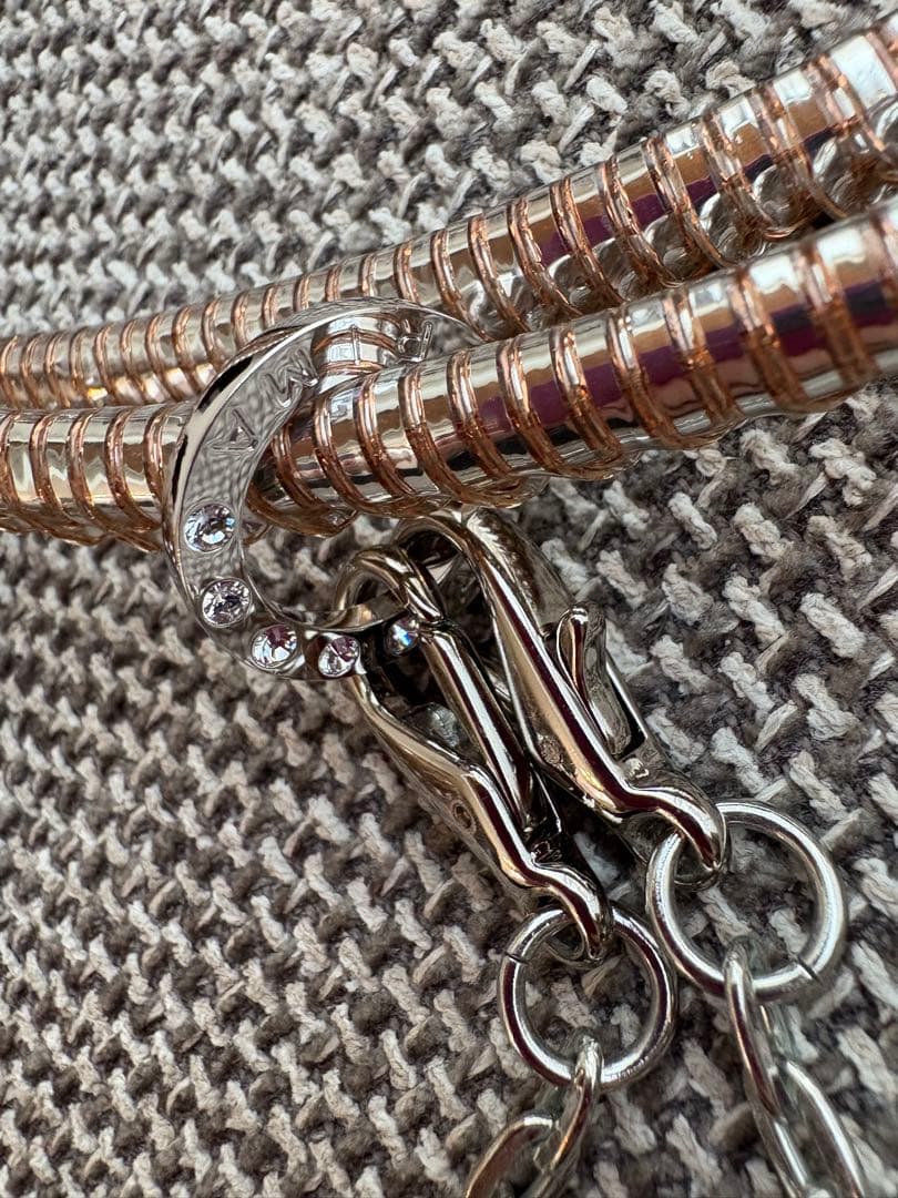 アンテプリマ ワイヤーバッグシルバーゴールド