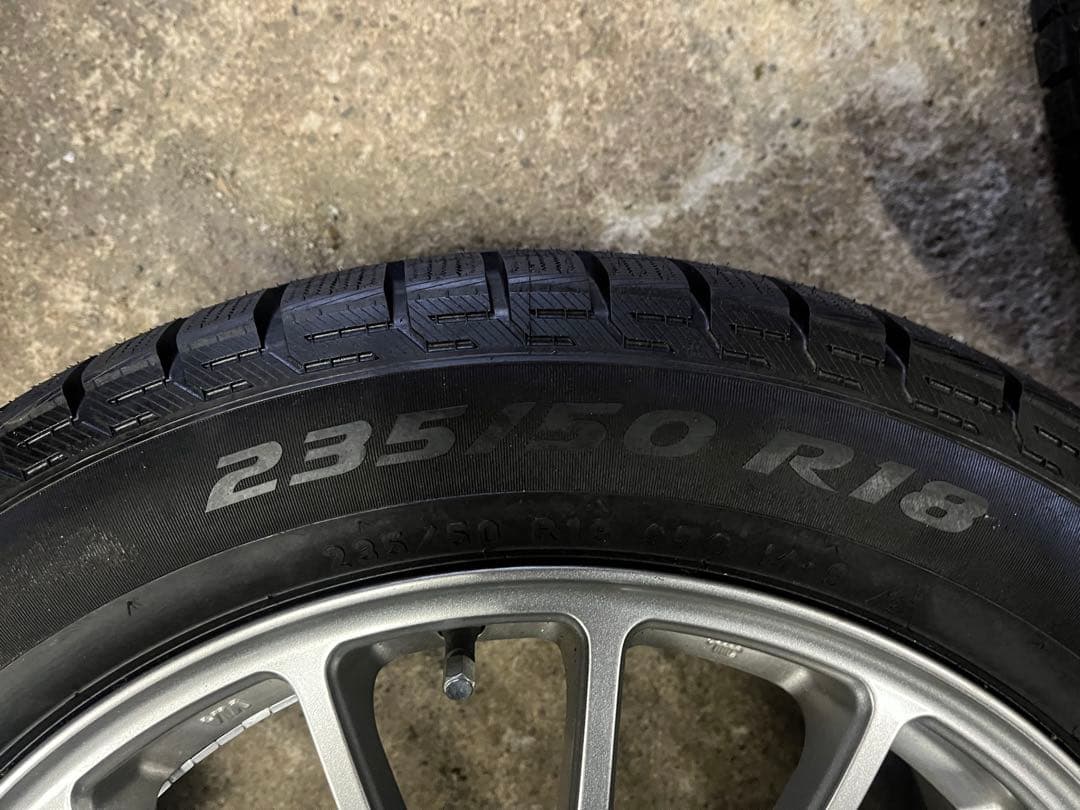 235/50R18PIRELLI スタッドレスタイヤ・ホイールセット