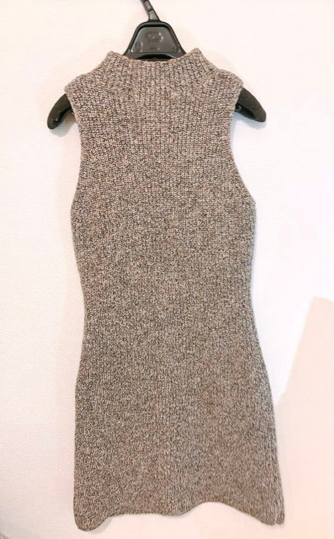 【新品未使用/タグ付き】SNIDEL ミニニットワンピース ニットジャケット