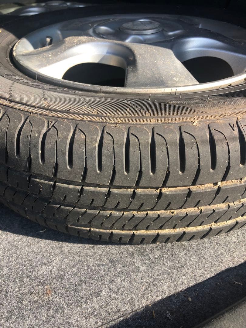 13インチ ホイールとDUNLOPタイヤセット