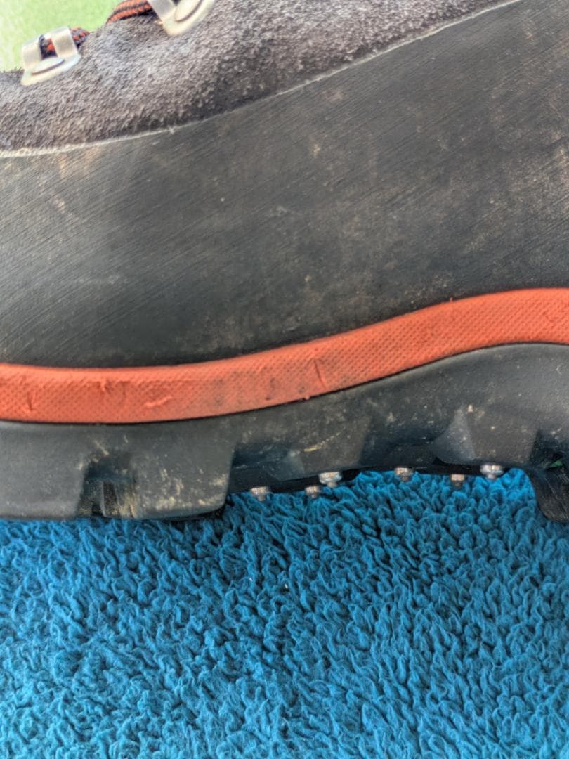 ★モンベル　プロテクションロガーブーツ　25.0★中古　チェンソーブーツ　林業