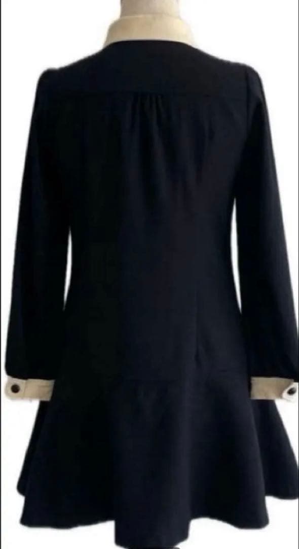 ブルーレーベルクレストブリッジ　ワンピース　襟　フレア　S 新品　未使用