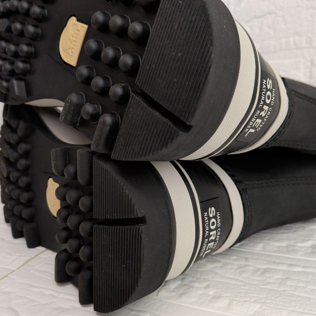 SOREL ソレル Caribou スノーブーツ レディース 黒 24cm