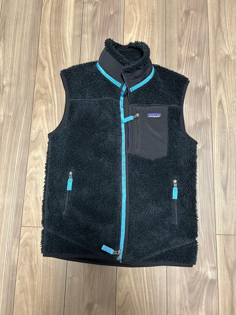 patagonia フリースレトロＸベスト Sサイズ ブラック