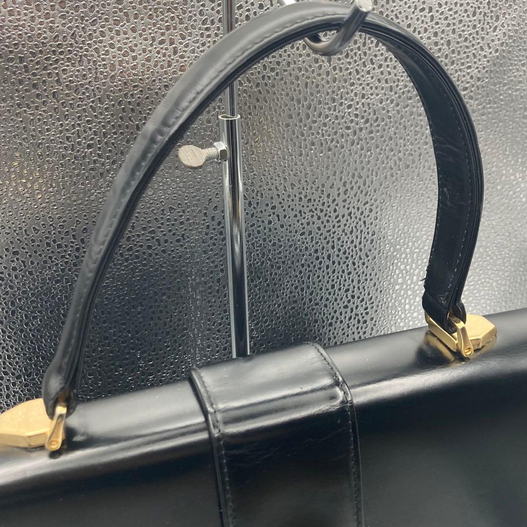 美品✨ ヴァレンティノガラヴァーニ　フォーマル　ハンドバッグ　トップハンドル　黒