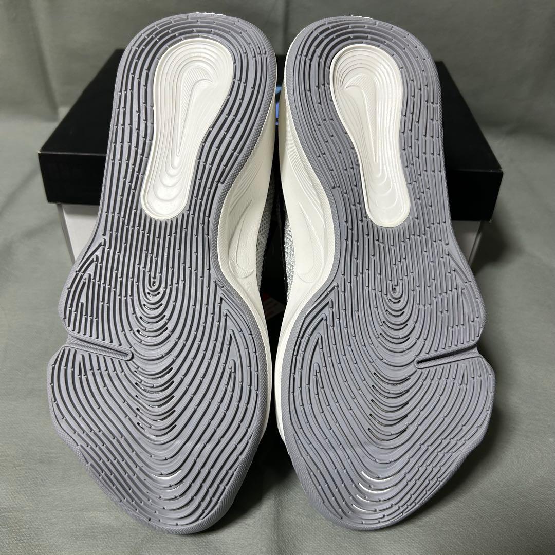 ナイキ　GTハッスル3 グレー　ブルー　ブラック　ホワイト　黒　白　青