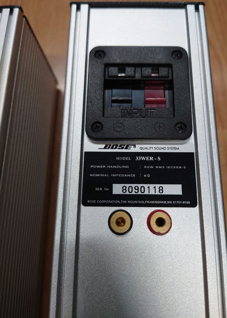 ■【￥49800・2002年】BOSE　33WER-S スピーカー・ペア