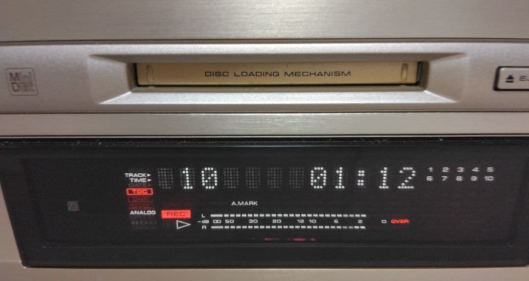 Pioneer MJ-D7 MDデッキ