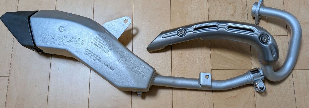 KLX140用純正マフラー