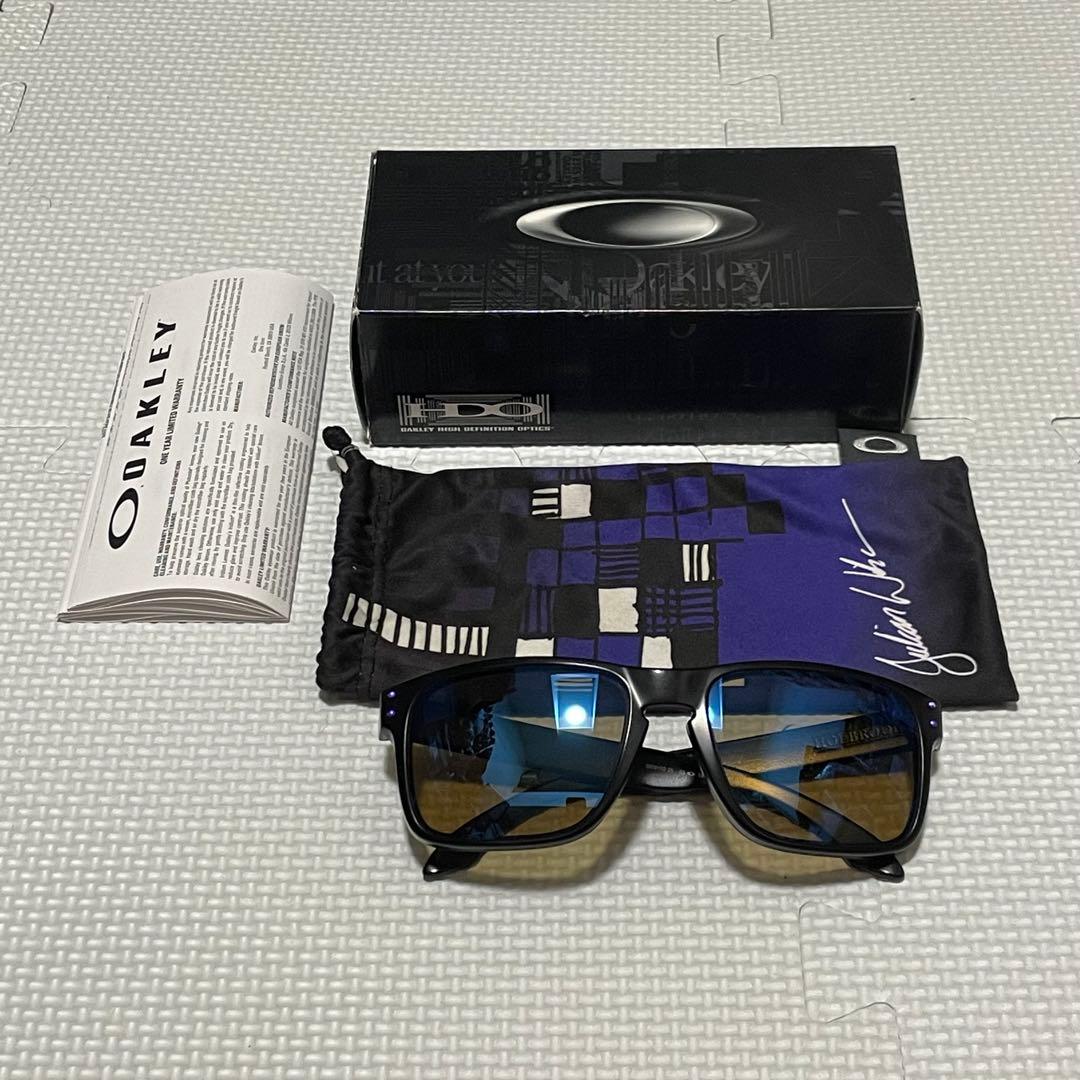 美品 オークリー ジュリアンウィルソン コラボ Holbrook サングラス