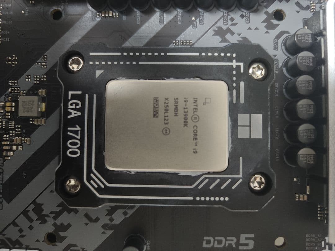 intel core i9 13900k + オマケ z790 sl wifi