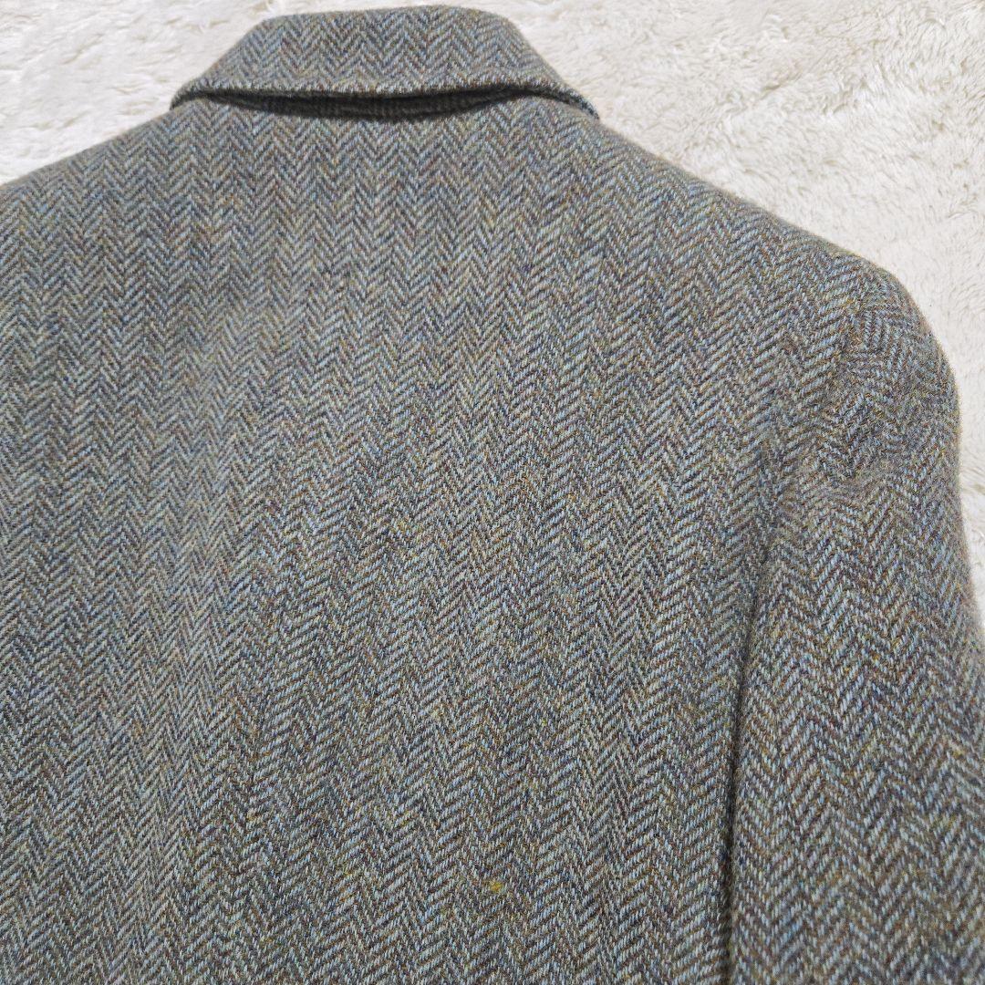 ポロ ラルフローレン ツイード ヘリンボーン テーラードジャケット イタリア製