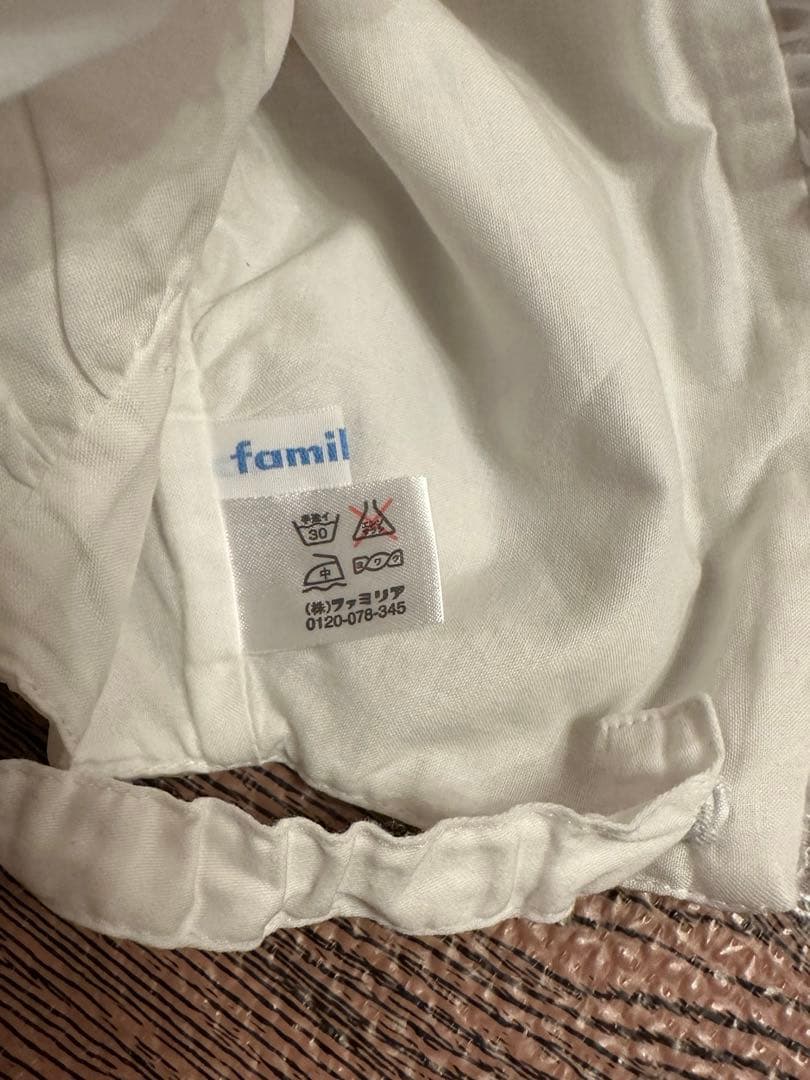 Familiar ベビードレス ホワイト　50サイズ