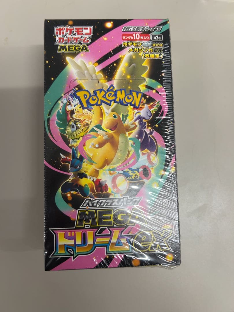 ポケモンカード　MEGA ドリーム　EX BOX 1箱