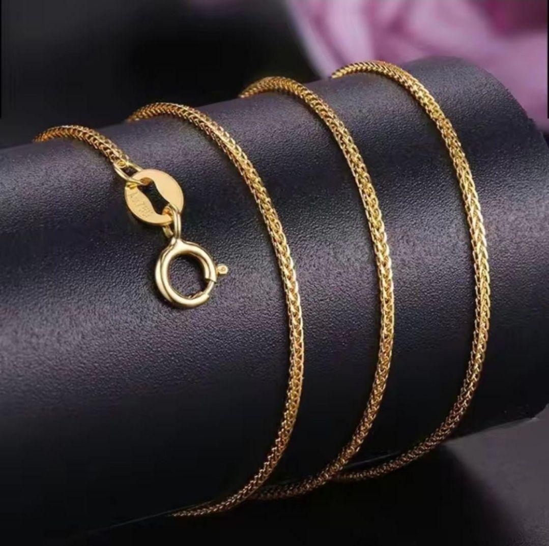 18金　ネックレス　45センチ　18k　au750