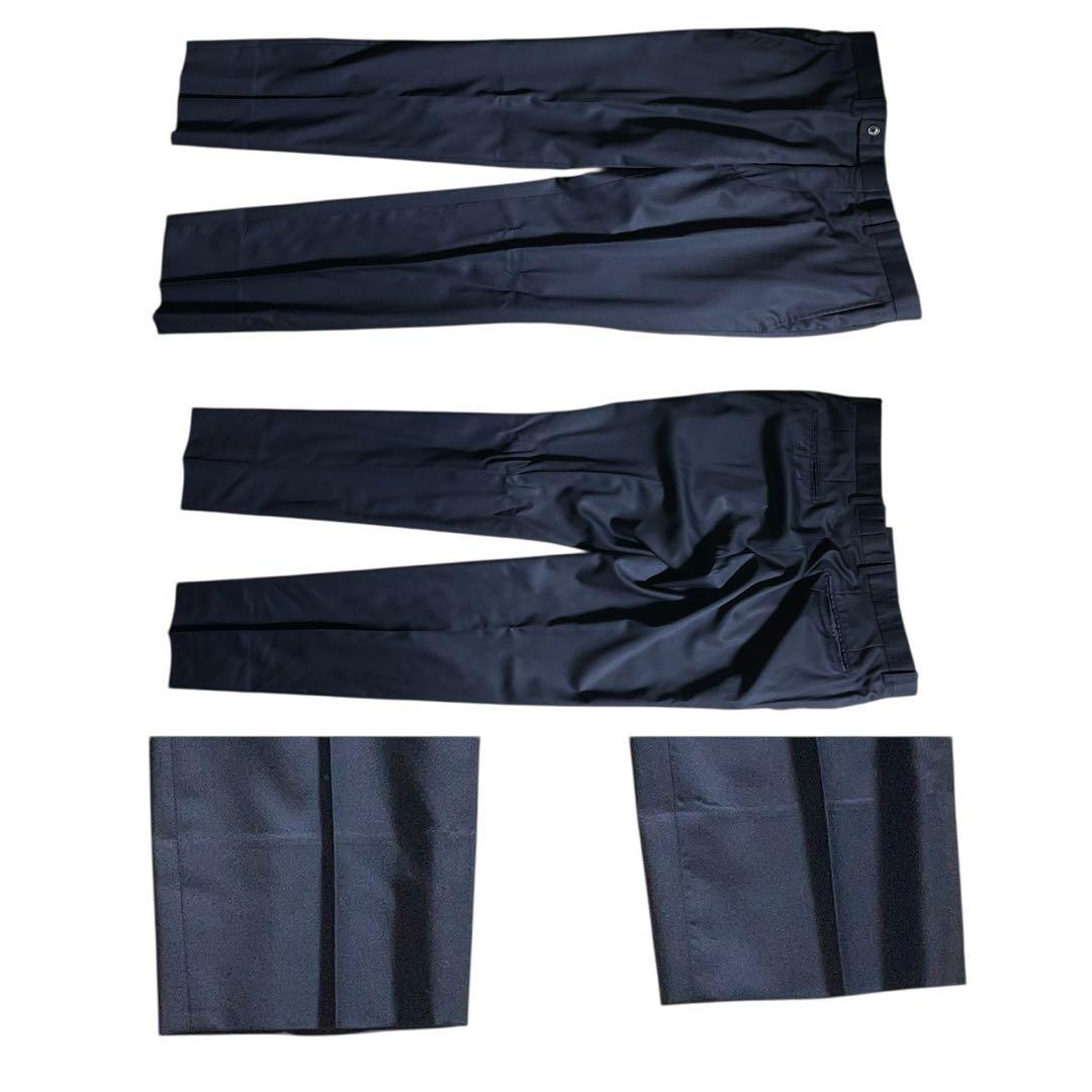 極美品 REDA 3ピース スーツ 裏地蛇柄 ネイビー イタリア生地 水牛ボタン