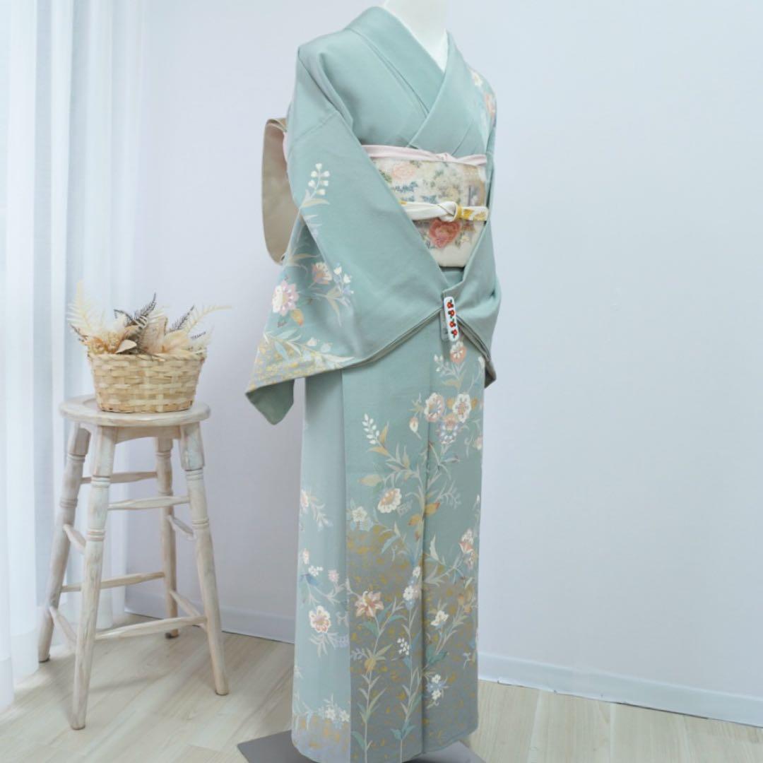 訪問着 フルセットa437七五三　入学式　お宮参り　結婚式