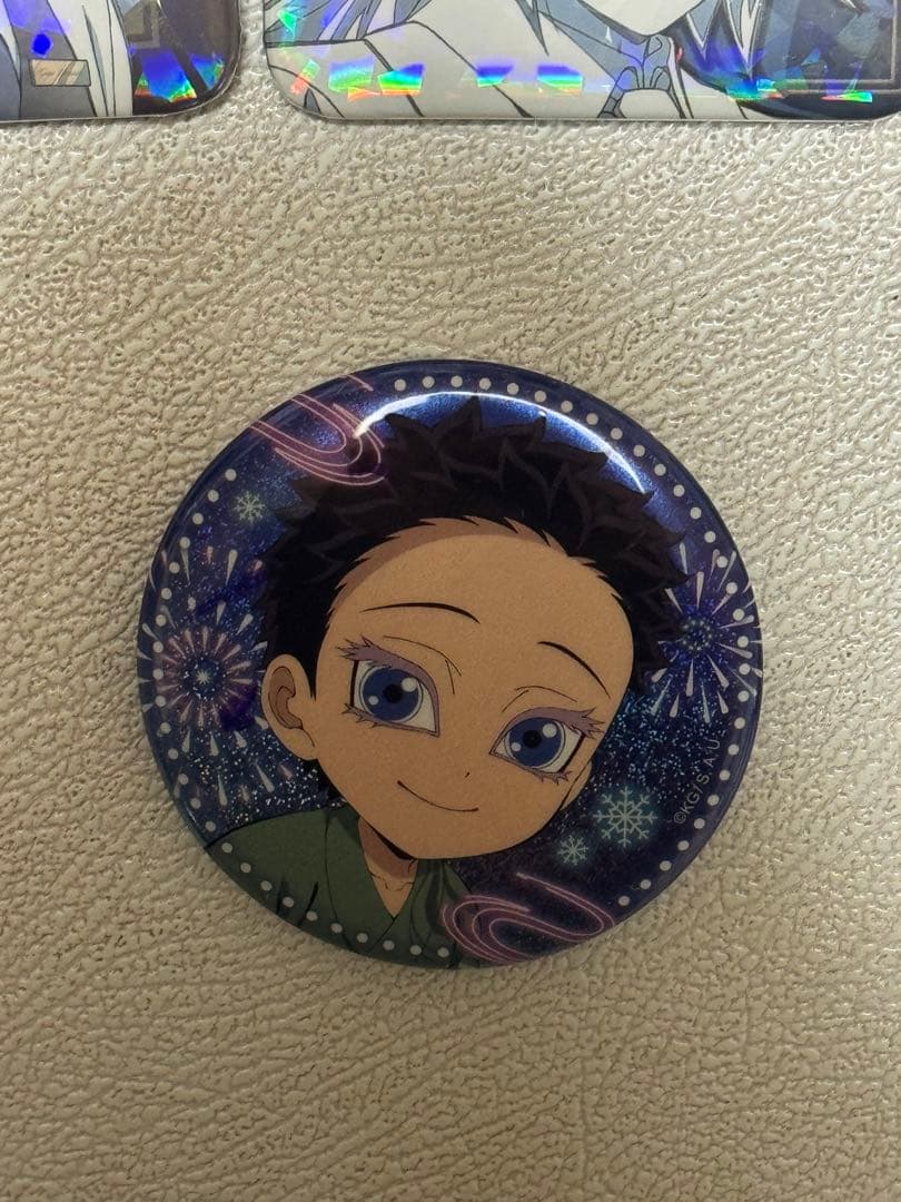 鬼滅の刃　グリッター缶バッジ