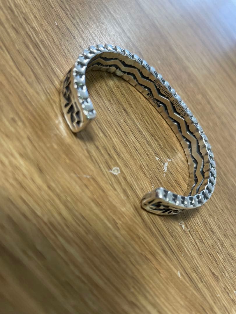 サンシャインリーブス　4面スタンプバングル　早い者勝ち！本日限定価格