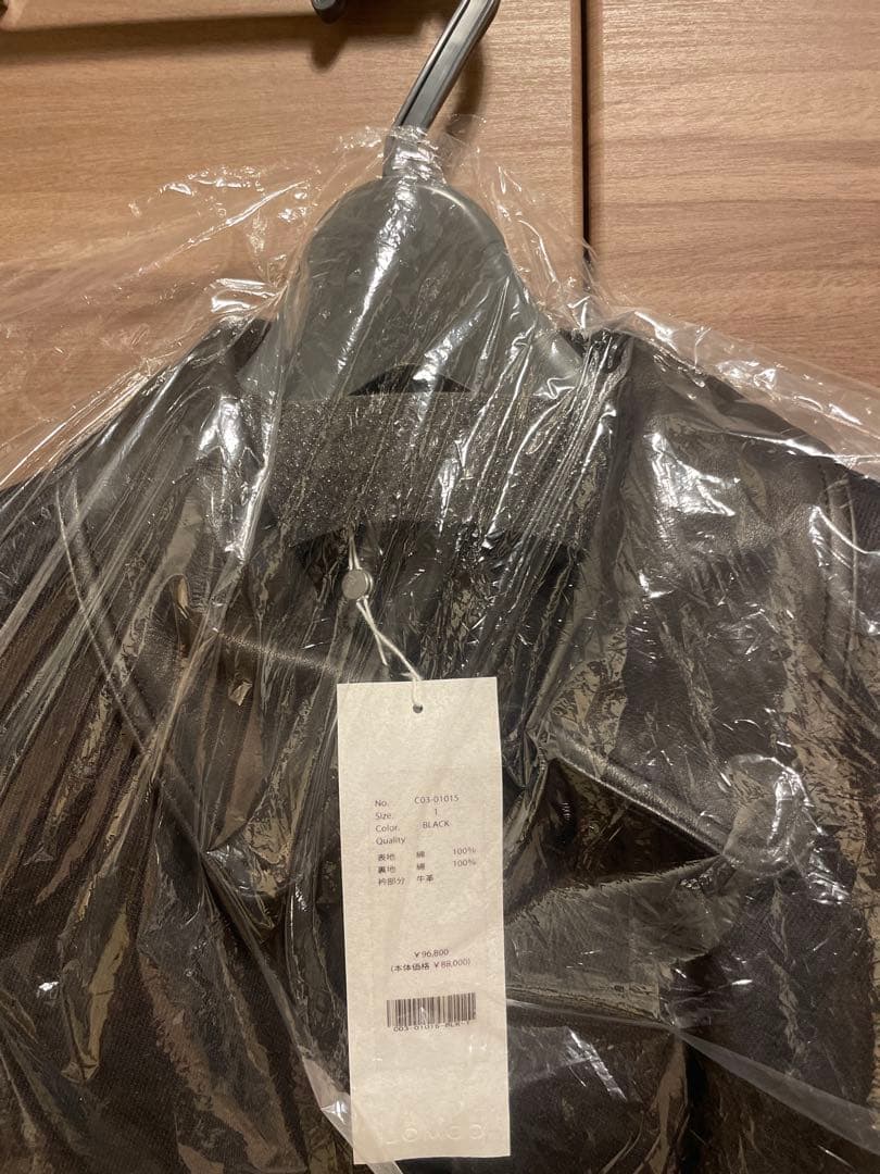 COMOLI 25aw デニム/レザー ワークジャケット サイズ1