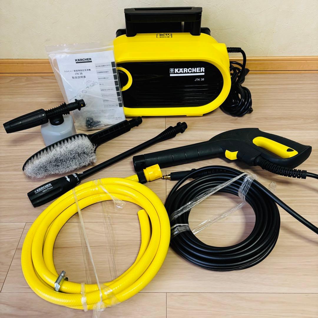 【良品】KARCHER ケルヒャー 高圧洗浄機 JTK 38 取扱説明書付属