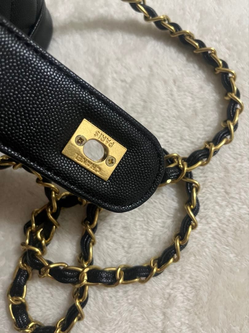 CHANEL ノベルティ　キルティングショルダーバッグ