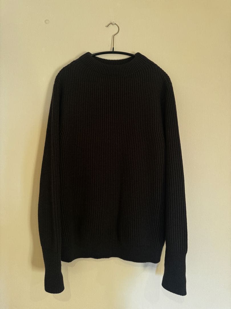 ANDERSEN-ANDERSEN ダークカーキ ニットセーター