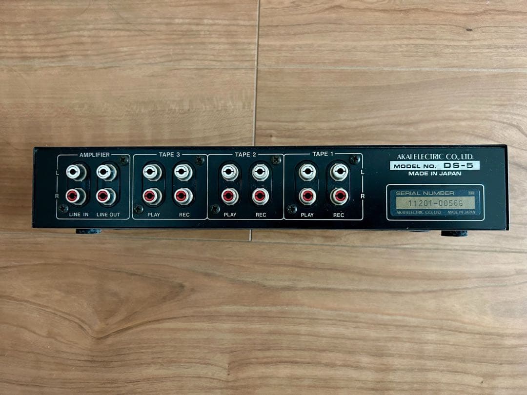 通常価格【動作確認済】AKAI テープデッキセレクター DS-5