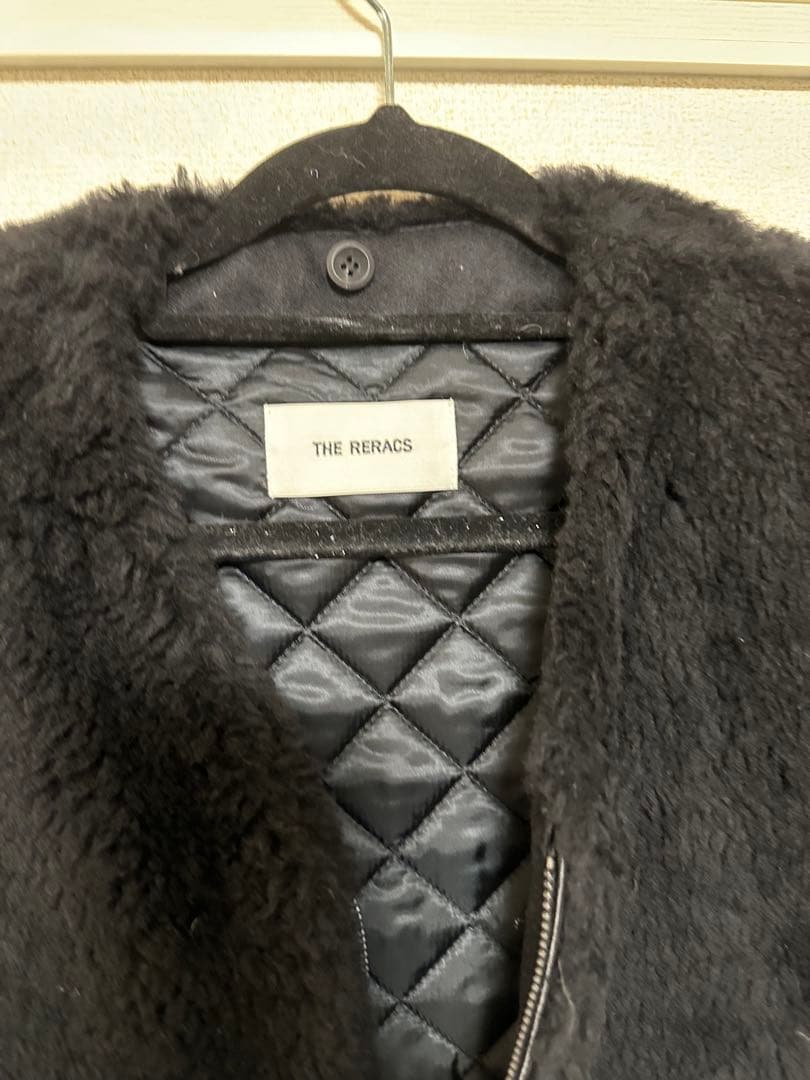 THE RERACS/ザ・リラクス ブラック モッズコート サイズ46