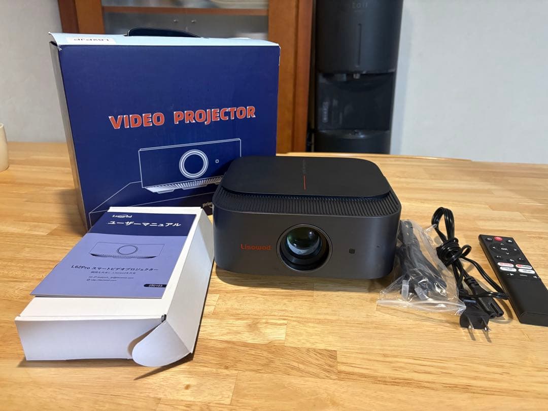 Lisowod プロジェクター本体 Android TV 14.0