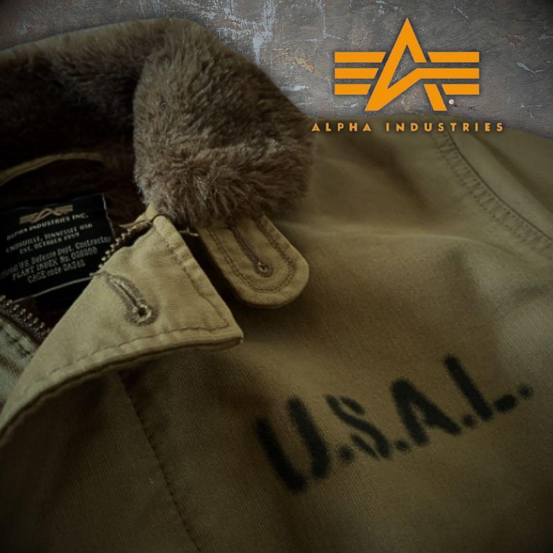 『人気品薄◎』ALPHA INDUSTRIES(アルファ)N-1デッキジャケット
