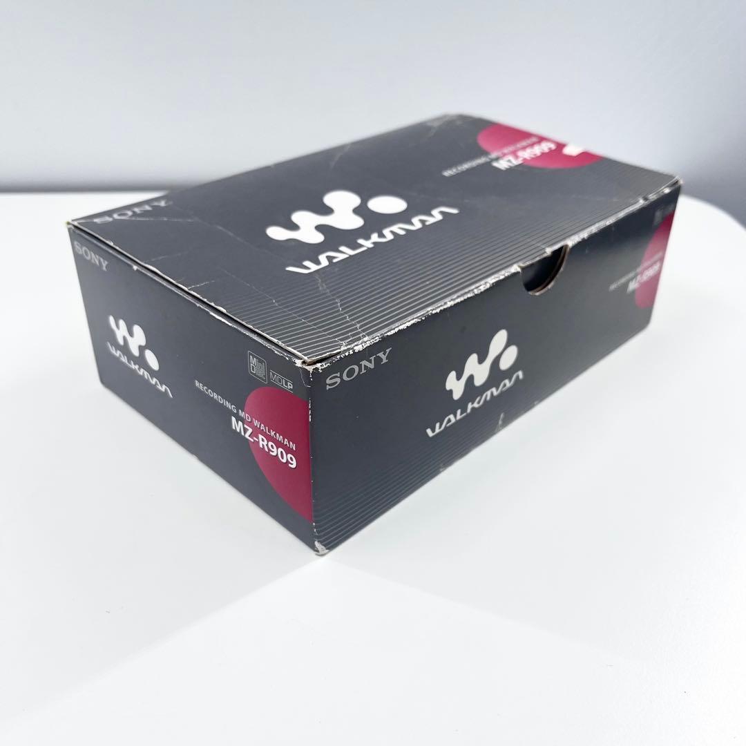 SONY MZ-R909 MDウォークマン 再生OK 箱 付属品あり