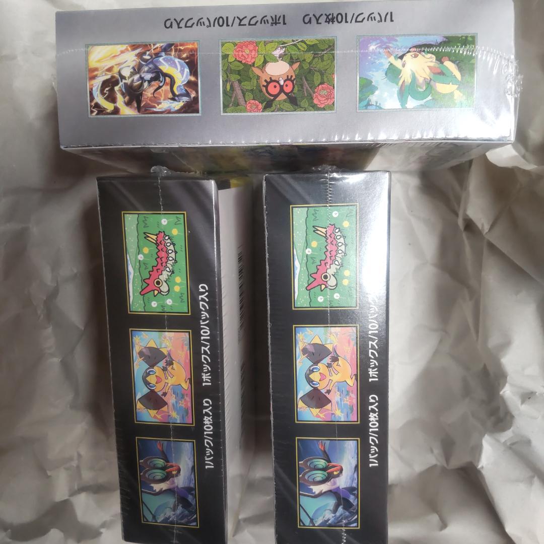 ポケモンカード　MEGAドリームex２BOX ＆テラスタルフェスex１BOX