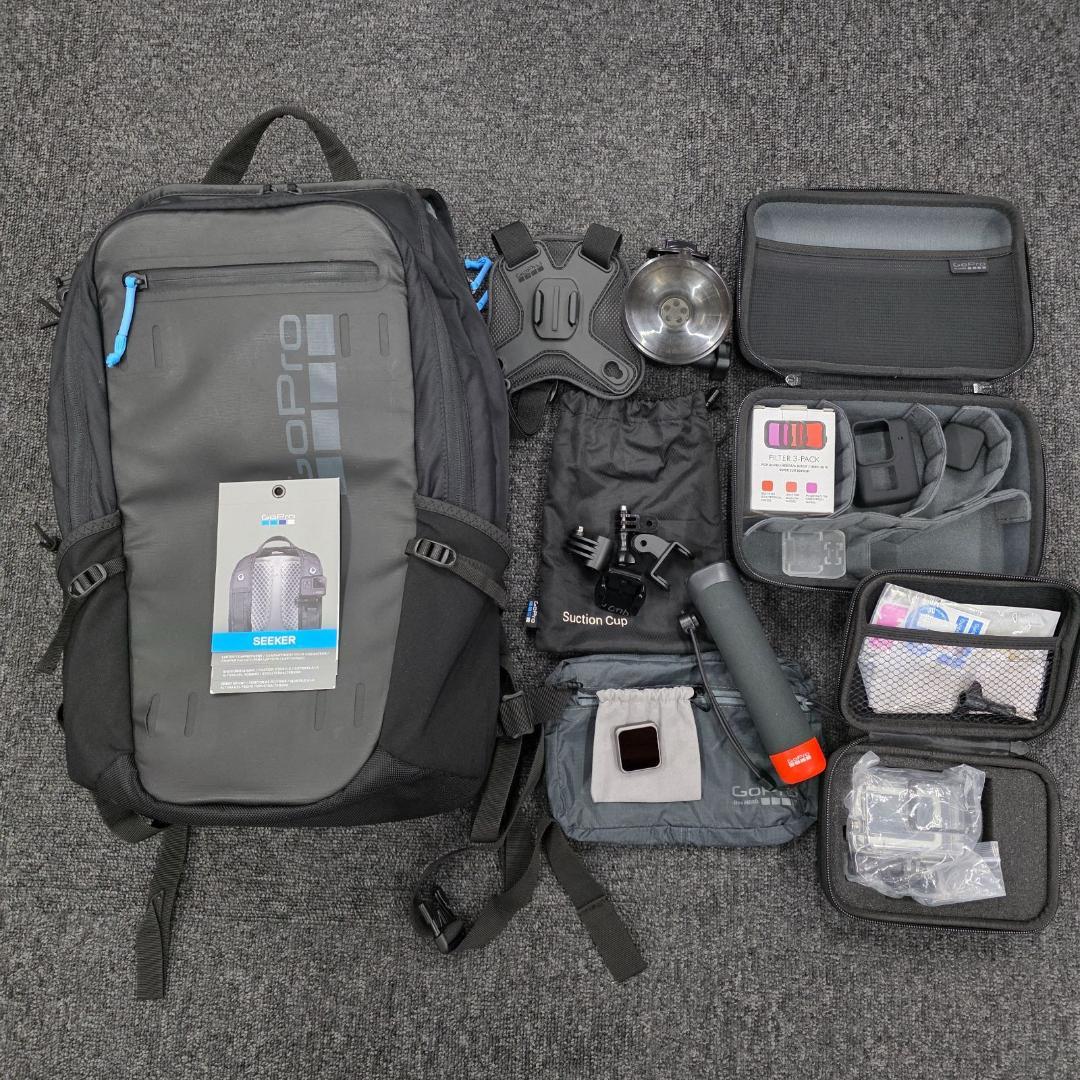 GoPro リュック　アクセサリーセット　スティック　エルグランデ　防水　レンズ